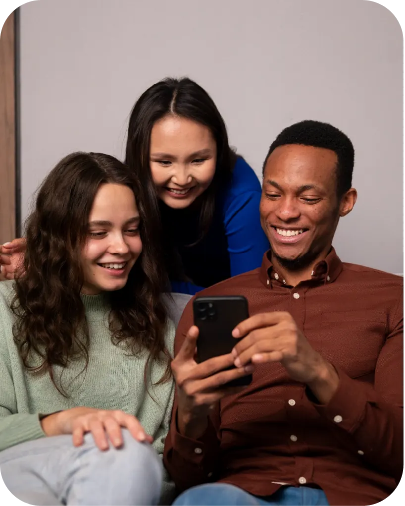 Comunidade conectada através do Bloomp